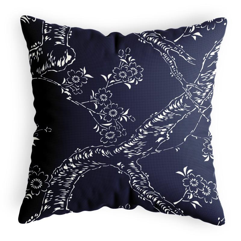 Наволочка в японском стиле Современный минималистичный дом Специальная наволочка для подушки для стула Наволочка для подушки для офисного стула