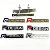 3D Металл Rdesign R Дизайн Передняя решетка автомобиля Значок Стикеры Эмблема Наклейка Украшение Для XC40 XC60 XC90 V90 S90 S60 V60 V40 C70