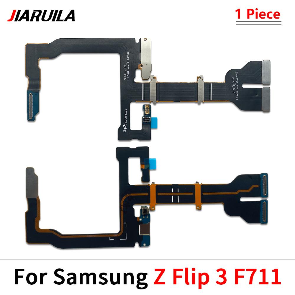 Шлейф разъема материнской платы для Samsung Z Flip 1 1 1 1 F1717B F711 F711 F711 F711 Шлейф разъема ЖК-дисплея Запчасти