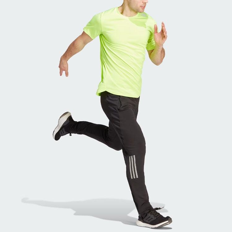 adidas Designed 4 Running T-Shirt 'Green' Men's IJ9379