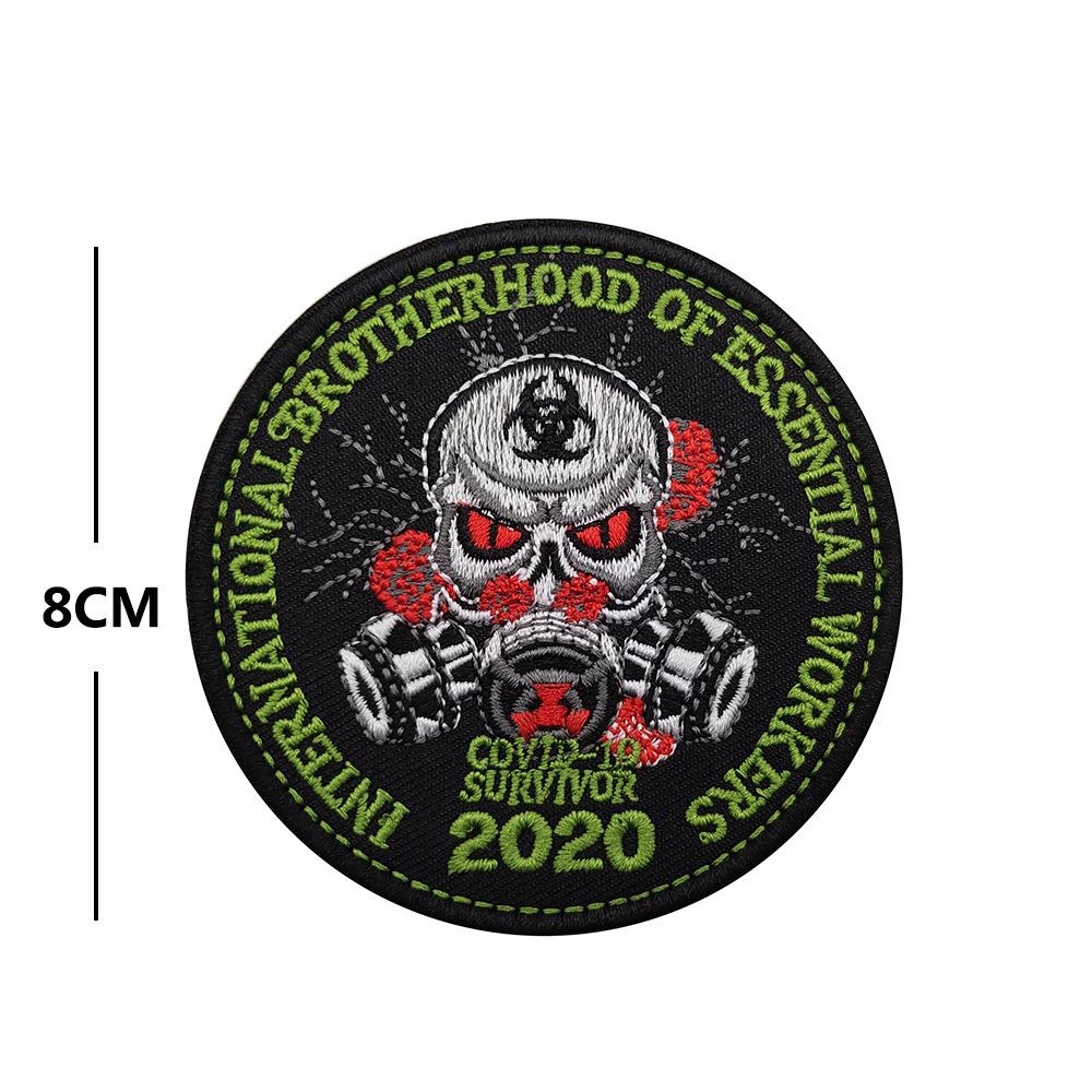 Тактический моральный вышитый патч Tai Feng 'Я выжил' - Аппликация на липучке