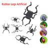 20 PCS Realistic Insect Rubber Legs Artificial Terrestrial Ladybug Honeybee Beetle Mosquitos Fly Tying Material Fishing Lure Bait
