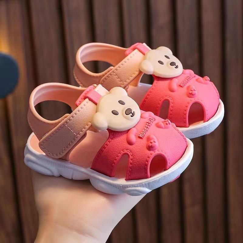 Baby Sandals Summer Edition Baotou Shoes Breathable Sandals Baby Non Slip Soft Soled Sneakers