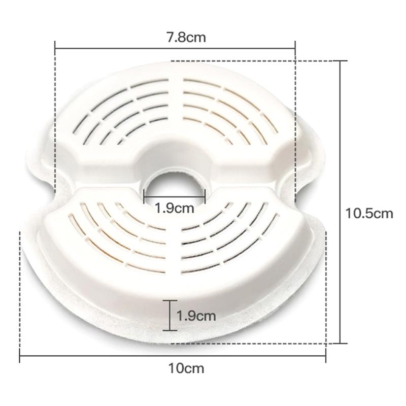 4 шт. сменные фильтры для кошачьего фонтана с активированным углем