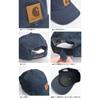 Кепка Carhartt Odessa Wash Холст Coolmax Винтажный Хлопок (412/Темно-синий)