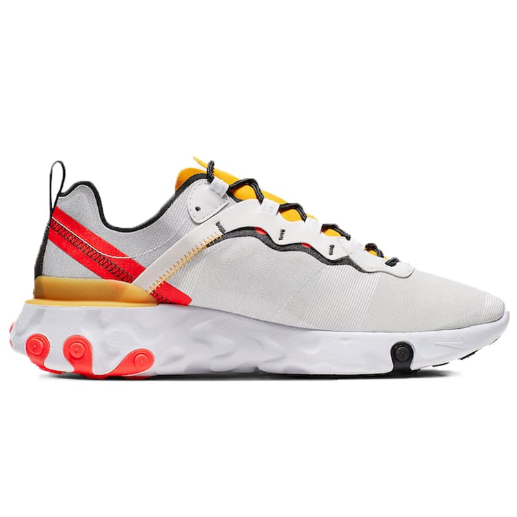 Nike React Element 55 Белый Черный Малиновый Золотой BQ6166-102
