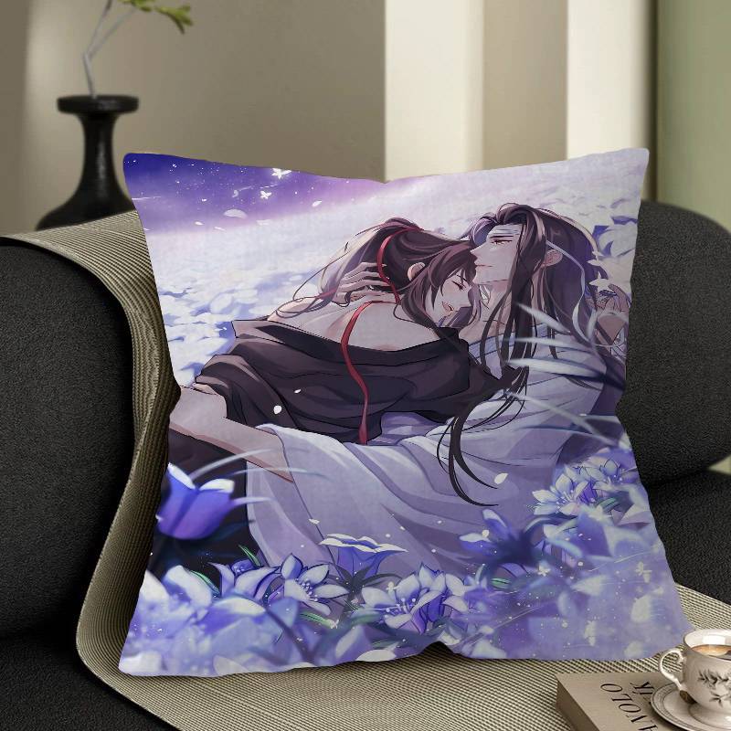 Аниме Грандмастер Мо Дао Цзу Ши Mdzs Подушка Чехол для подушки Наволочка Гостиная Диван Домашний декор