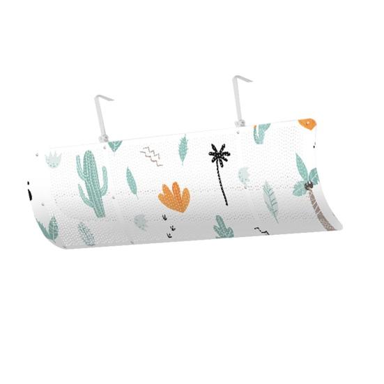 1 комплект Беспробивной Многофункциональный Кондиционер Регулируемый угол наклона лобового стекла ПП Кондиционер