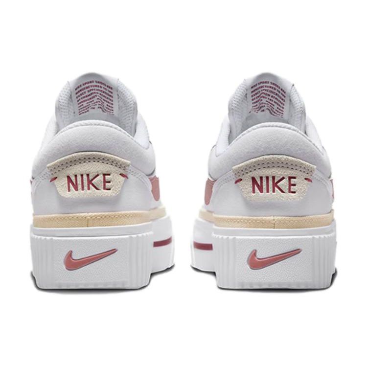 Nike Женские кроссовки Court Legacy Lift White Guava Ice Cedar Red-Stardust FQ8782-100