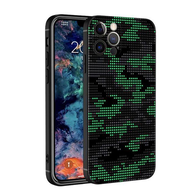 Чехол для мобильного телефона для Iphone 14 14 11 12 Pro Xs Xr Max 8 7 6 Plus 6s 12mini с камуфляжным рисунком в стиле милитари