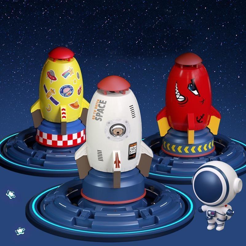 Ракетная установка, игрушки, уличная ракета, спринклерная игрушка с подъемом давления воды, забавное взаимодействие в саду, газон, распылитель воды, игрушки для детей