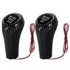 LED Light 5/6 Speed Car Gear Shift Knob Lever Shifter Stick Handball For BMW F30 E60 E61 E28 E34 E39 X1 X3 E84 X4 F26 M3 M4 M5