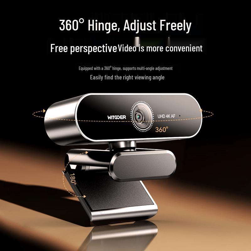 WITGOER 4K AI Smart Tracking Live Streaming Webcam