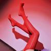 Женский подвязочный пояс с шелковистым прикосновением с зажимами для чулок до бедра Сексуальное нижнее белье Масляный блестящий кружевной прозрачный подвязочный пояс Мини-юбка для pole dance