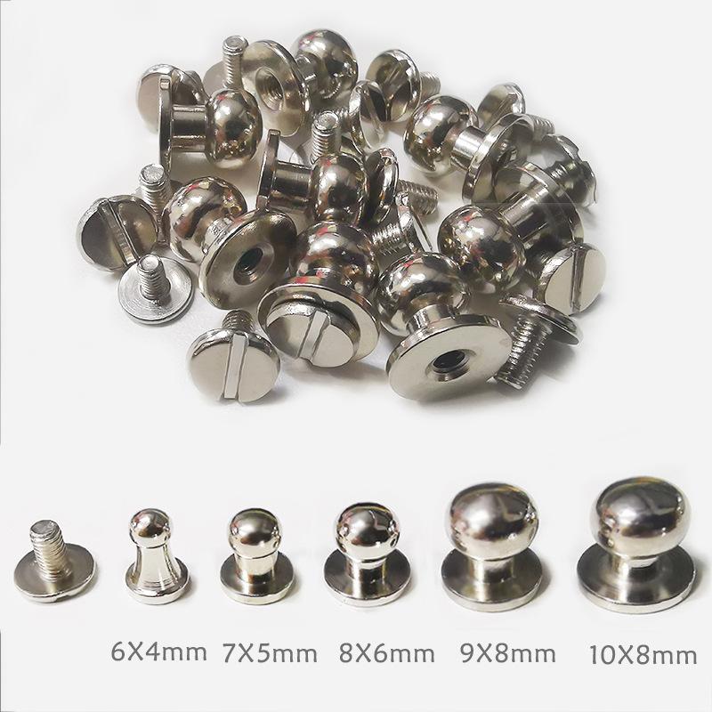 Сумочки для ногтей с заклепками, круглая головка, сделай сам, различные характеристики, аксессуары для обуви для ногтей, 10 комплектов