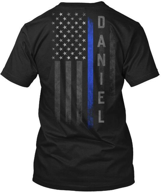 Футболка Daniel Family Thin Blue Line Сделано в США Размеры от S до 5XL
