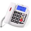 SPC Comfort Volume 2 – Téléphone Fixe Senior Avec Touches XL, Amplificateur Volume, Mémoires Directese Et Caller ID