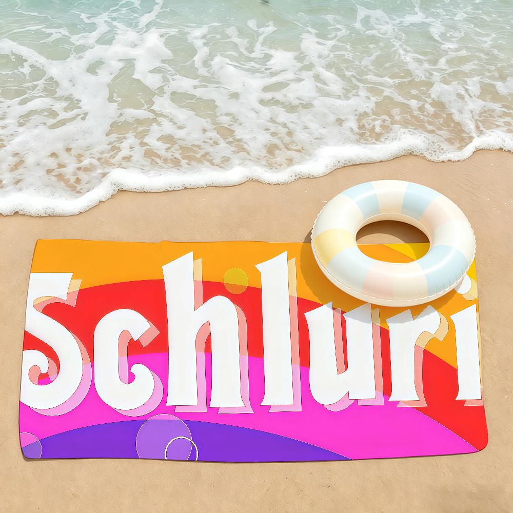 Печать Paulaner S-Spezi Полотенце Сушильное Банное Полотенце Применимо Для Легкого Плавания Кемпинга Йоги Пляжа Вне