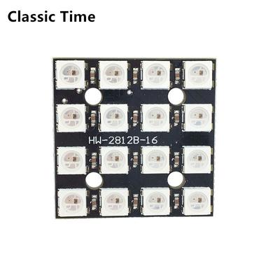 WS2812B 4*4 16-битный полноцветный 5050 RGB светодиодный светильник панели для Arduino