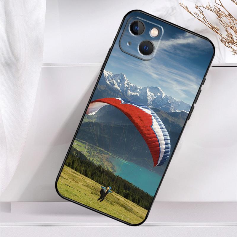 Чехол для телефона Paragliding Sport для iPhone 14 13 12 11 16 15 Pro Max Plus Mini 7 8 X XR XS Max Мягкий чехол