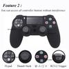 Нескользящий силиконовый чехол IVYUEEN для Sony Dualshock 4 PS4 Pro, тонкий камуфляжный чехол для контроллера и крышка с ручкой для Play Station 4
