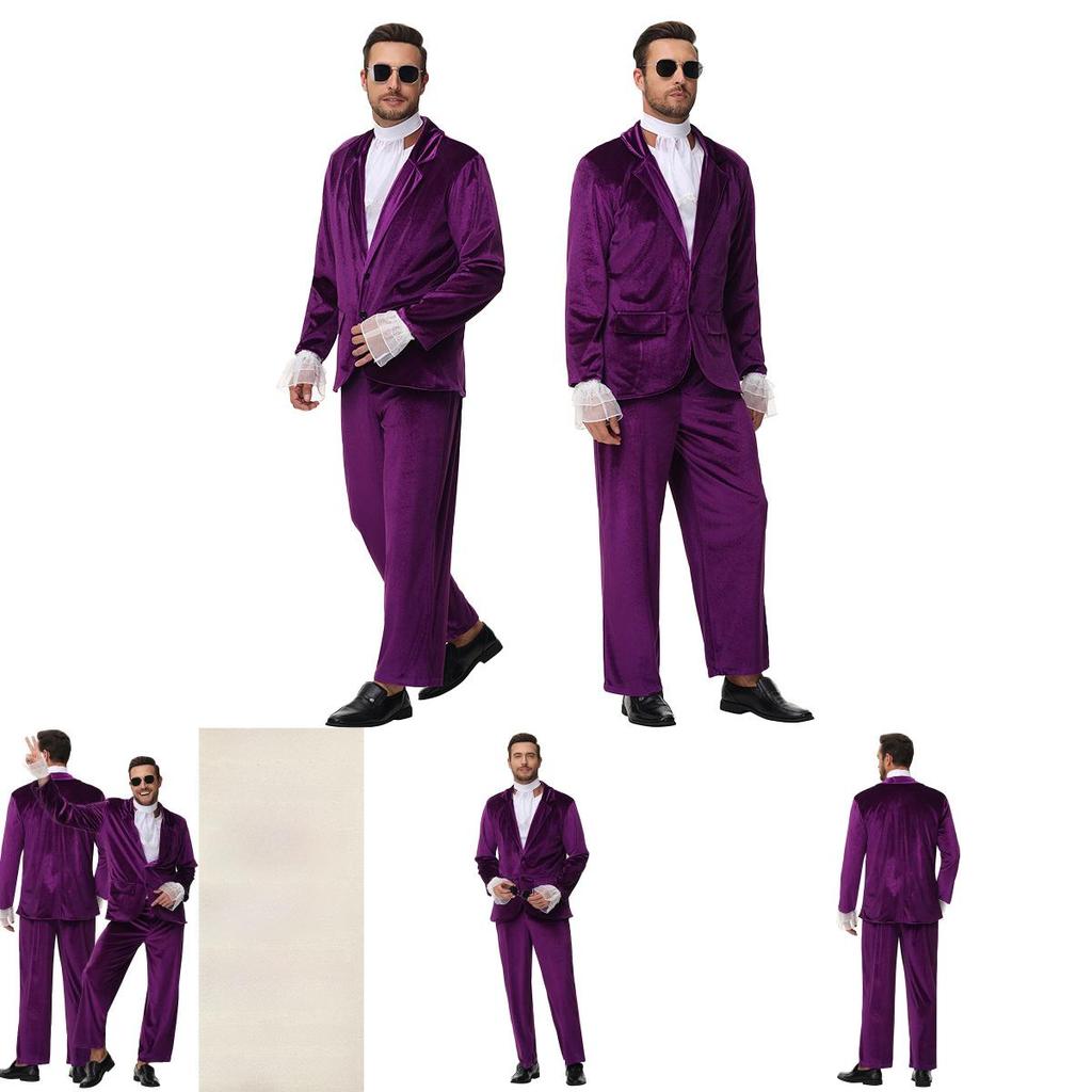 Костюм для косплея на Хэллоуин в винтажном хип-хоп стиле для взрослых и подростков