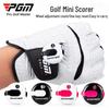 PGM Mini Golf Scorer with Hat and Glove Clips (Random Color)