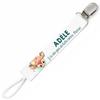 Planetee Attache Tétine Pour Prénom ADELE Yeux De Biche Comme Maman | Attache Sucette Cadeau Naissance