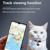 Smart Pet Tracker Location Tracking Collar Real-Time Global Positioning Mode Battery Powered Anti-loss Mini Dog Tracker Pet Locator
