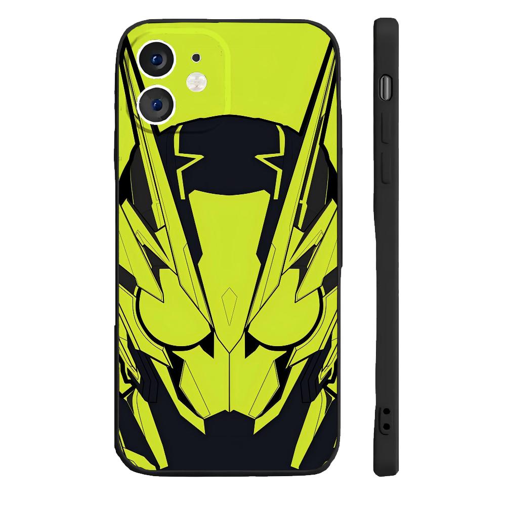 Чехол для телефона Masked R-Rider, мягкий силиконовый для iPhone 16 15 14 13 12 11 Plus Pro Max Plus