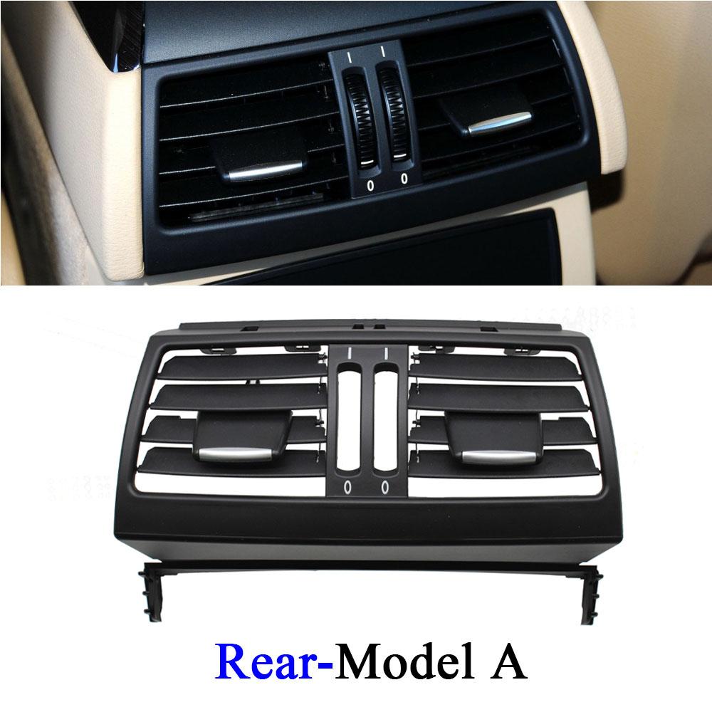 Interior Dash Front Center Left Right Air Conditioner Panel Rear AC Vent Grille Outlet Cover For BMW X5 X6 E70 E71 E72