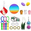 Набор сенсорных игрушек для снятия стресса, сенсорные игрушки с нажимным пузырем для детей и взрослых