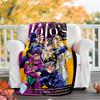 JoJo's Bizarre Adventure3 printed throw blanket—lightweight,soft,warm;versatile blanket for all seasons—perfect as &air-conditioning throw,nap blanket