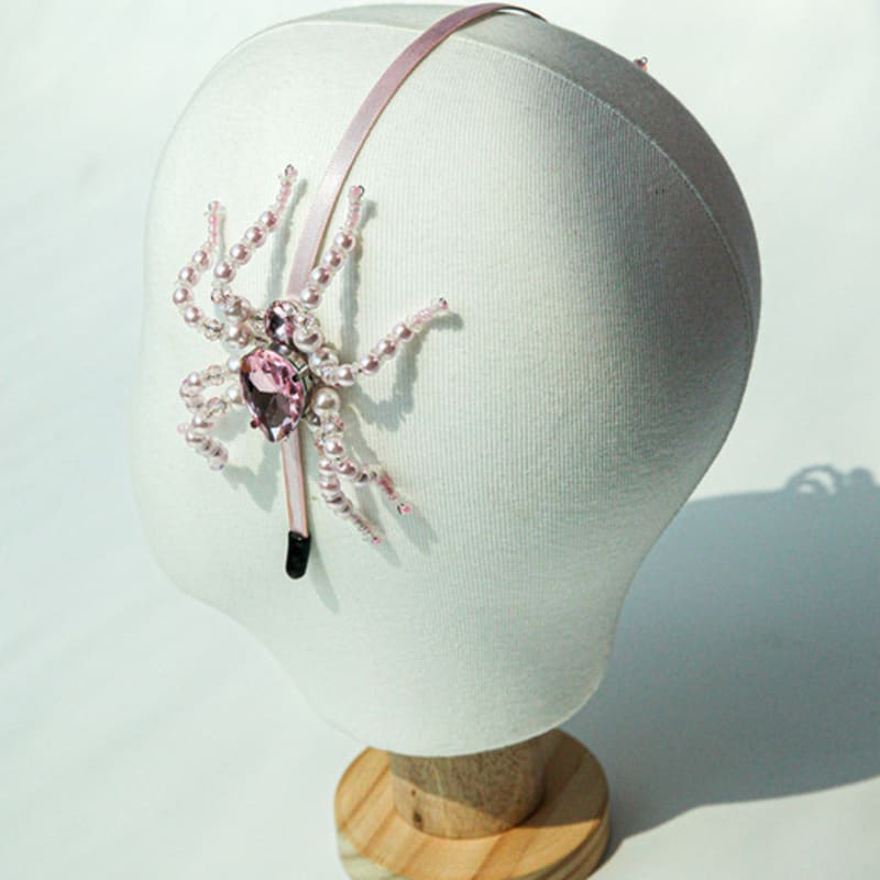 LOVUEE Повязка на голову Тарантул Розовая