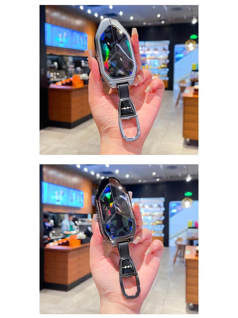 Чехол для ключа и металлический брелок для BYD Formula Leopard 3, 5 и 8