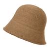 Casual Fisherman Cap Foldable Panama Hat Portable Bucket Hat  Women