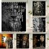 Black Animal Printed Shower Curtain Lion Tiger Creative Bathroom Curtain Decor Polyester Fabric Bathtub Curtain With Hooks