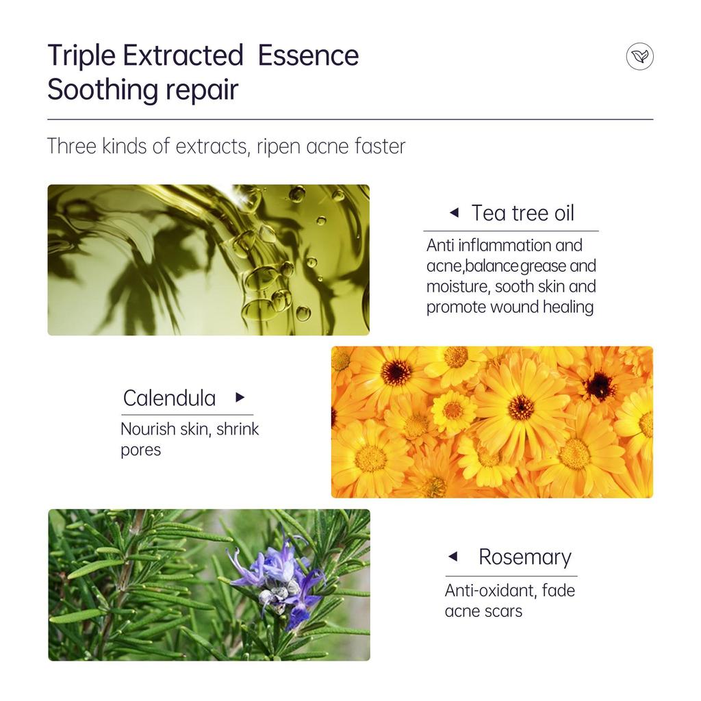 AUQUEST Средство от прыщей на лице, невидимый пластырь от прыщей