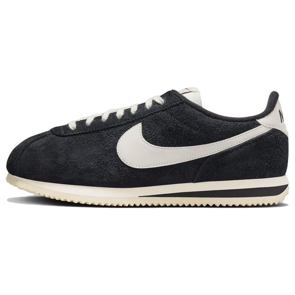 Nike Cortez Vintage Black Sail Женские кроссовки кокосовое молоко Team-оранжевый FJ2530-001