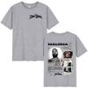 2025 Summer Rapper MALUMA Album Graphic T Shirt Mens Hip Hop Retro Style Short Sleeve Fashion 100 Pure Cotton Printed Tshirt