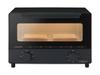 Koizumi Toaster 2 Equipped with Carbon Stepless Temperature Easy To Black Oven, Pieces, 1350W, Heater, Adjustment, Clean, KOS-1302/K