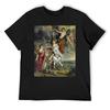 Peter Paul Rubens - The Victory At Jülich T-Shirt Topping Anime Clothes Heavyweights Graphic T Shirts Men Graphic T Shirts