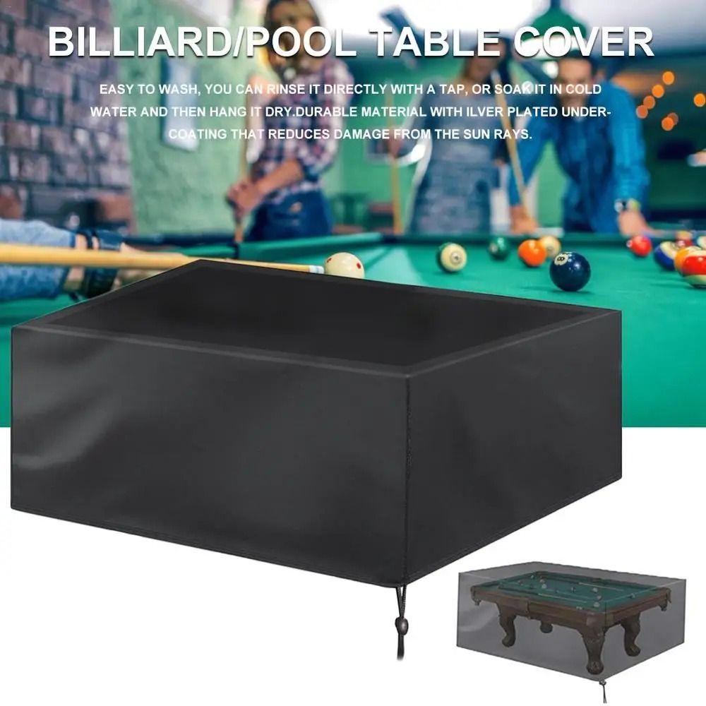 Oxford Cloth Billiard Table Cover 7/8/9 Feet Snooker Table Cover  Billiard Supplies