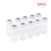 10 Pack 5/10/20Ml Sealed Sample Vials Transparent Glass Vials With Self Healing Injection Port