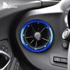 4 шт. Кольца для Chevrolet Camaro 2016 2017 2018 2019 2020 2021 2022 2023 Автомобильные аксессуары Алюминиевый сплав Наклейка на вентиляционное отверстие кондиционера