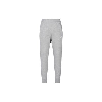 Спортивный костюм Club Fleece Французский терри Обычная посадка На шнурке Манжеты в рубчик Брюки-джоггеры Мужские Темно-серый Меланж Белый BV2680-063