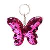 Сверкающие блестки подвеска-бабочка брелок для ключей от автомобиля держатель подвесной декор
