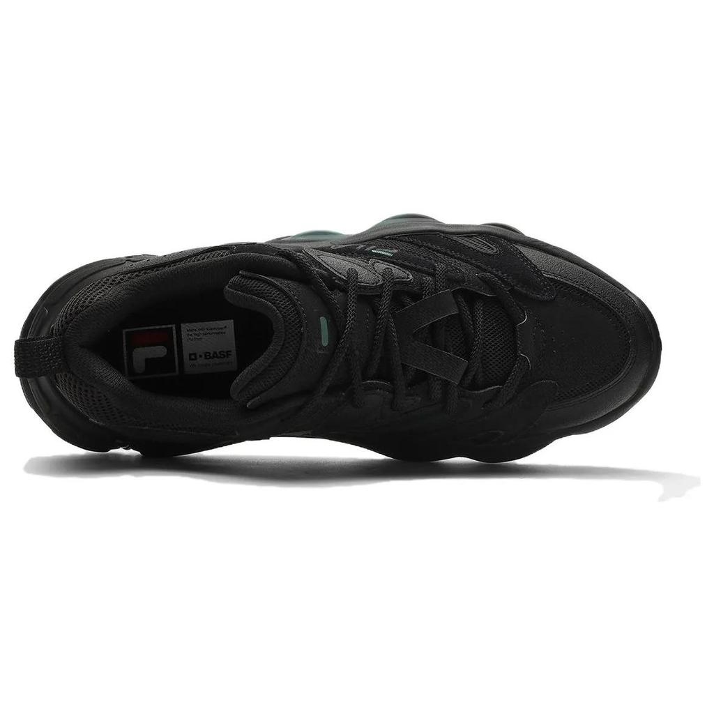 FILA ET Adventure Shoes Cushioning Abrasion Resistant Coverage Lightweight Low top Casual Shoes Men's Black (Unisex) Casual Shoes