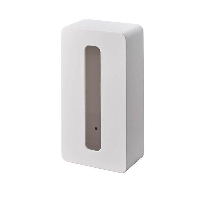 Yamazaki Magnetic Compact Tissue Case High Type White (for approx. W10.5 x D6 x H20.5cm Soft Pack Tissues) Tower 5806 (approx. W11.5 x D7 x