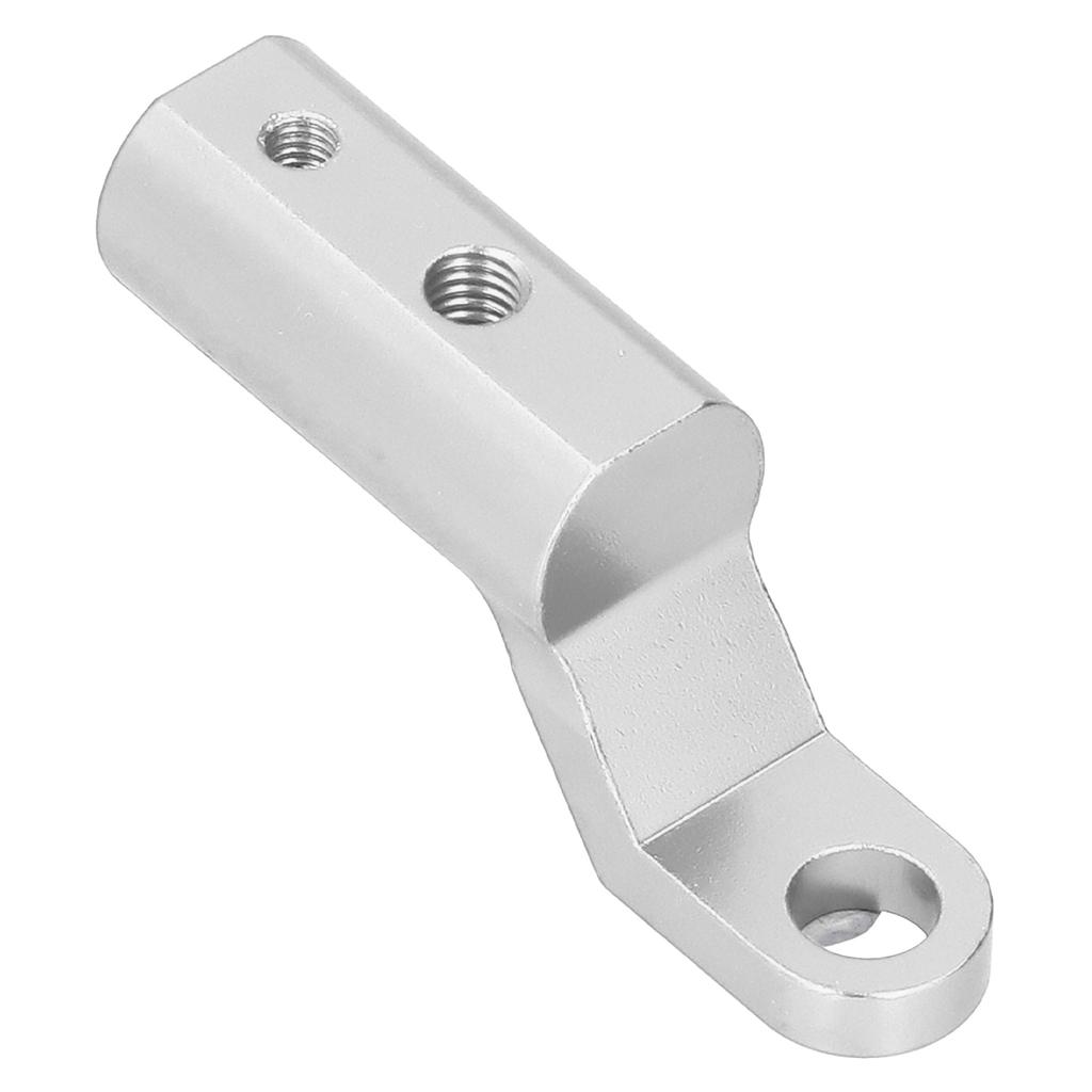 Кронштейн-удлинитель зеркала заднего вида мотоцикла из алюминиевого сплава для электрических горных велосипедов, серебристый